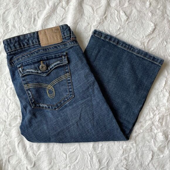 Roxy Denim Flap Pockets Capri - Women’s 13 - Picture 6 of 6